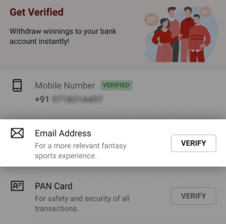 How Do I Verify My Email Address Dream11 Help